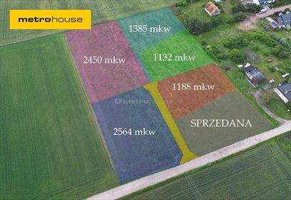 działka na sprzedaż 1188m2 działka Zławieś Mała, Dębowa