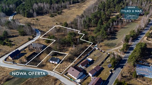 działka na sprzedaż 5438m2 działka Szczerców