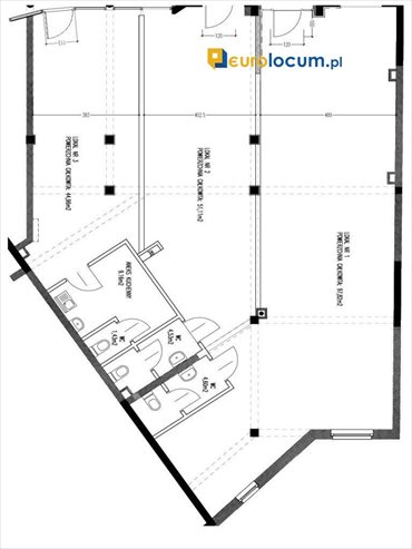 lokal użytkowy na wynajem 51m2 lokal użytkowy Kielce, Centrum, Aleja Warszawska