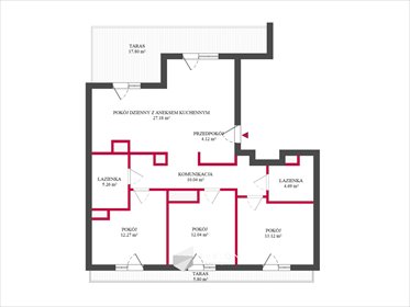 mieszkanie na sprzedaż 92m2 mieszkanie Łódź, Górna, Milionowa