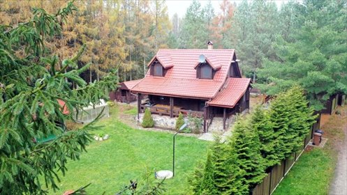 Urokliwy dom nad jeziorem Tyrkło z pomostem i ogrodem dom Góra, Góra