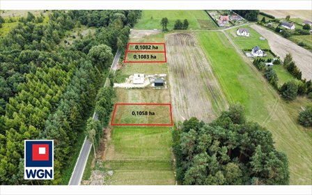 Działka 1035 m² w Kobyla Górze (blisko lasu i jeziora) działka Kobyla Góra, Bierzów, Bierzów