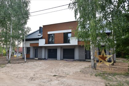 Nowoczesny bliźniak 137m² z garażem i dużą działką dom Karakule, Poranna