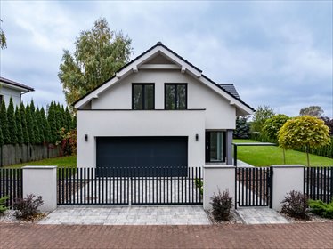 Ekskluzywny nowoczesny dom 192 m² z dużymi przeszkleniami dom Baranowo, Baranowo, Wiosenna