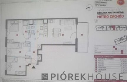 Do sprzedania przestronne 4-pokojowe mieszkanie 71 m² z balkonem w Warszawie mieszkanie Warszawa, Bemowo, Lazurowa