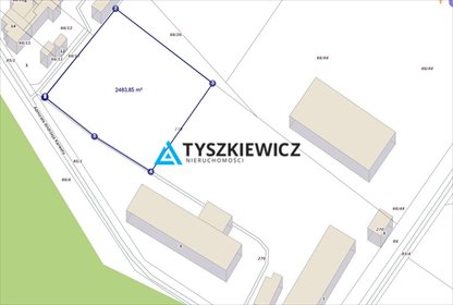 działka na wynajem 2500m2 działka Miszewko