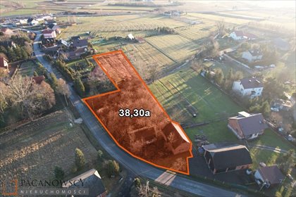 działka na sprzedaż 3830m2 działka Wola Zabierzowska