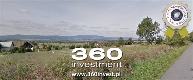 działka na sprzedaż 1116m2 działka Jaworek