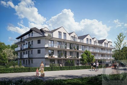 Polecam 3-pokojowe mieszkanie 49,84 m² z 2 balkonami w Dziwnowie mieszkanie Dziwnów, Daglezji