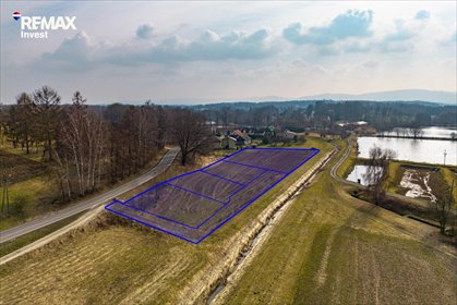 Działka z widokiem na stawy w Malcu, 1113 m² działka Malec, Stawowa
