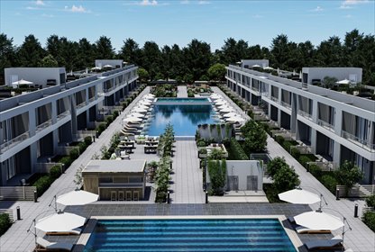 Nowoczesny apartament z basenem i meblami na Cyprze mieszkanie Gazimagusa, Yeni Boğaziçi, Gazimağusa, Cypr Północny