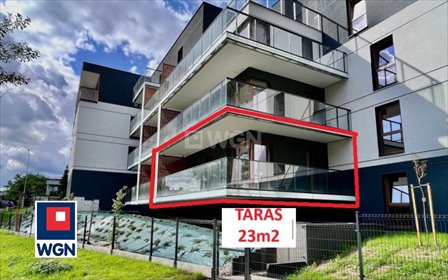 Nowy 2-pokojowy apartament z tarasem nad jeziorem - polecam! mieszkanie Olecko, Centrum, Gołdapska