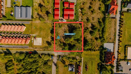 Działka pod zabudowę w centrum Rowów, 1255 m² działka Rowy, Leszczynowa