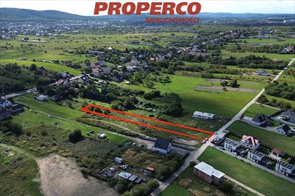 Działka 2389 m² w cichej okolicy - media w granicy działka Kielce, Zagórze