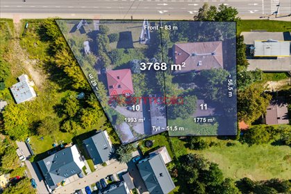 Zapraszam do zakupu działek inwestycyjnych 3768 m² w Konstancinie działka Konstancin-Jeziorna, Warszawska