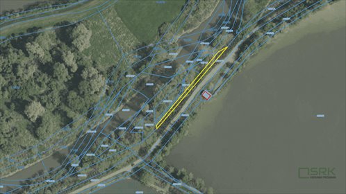 działka na sprzedaż 362m2 działka Czechowice-Dziedzice, Czechowice-Dziedzice, wał rzeki Wisły