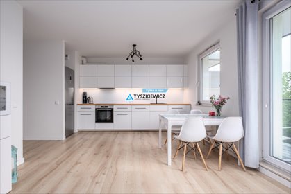 Nowoczesne 3-pokojowe mieszkanie z dużym balkonem i dostępem do strefy fitness mieszkanie Gdańsk, Przymorze, Szczecińska