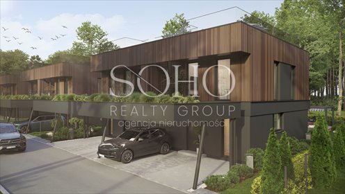 Nowoczesny dom 110m² z tarasem i ogrodem w Woli Justowskiej dom Kraków, Wola Justowska, Wola Justowska