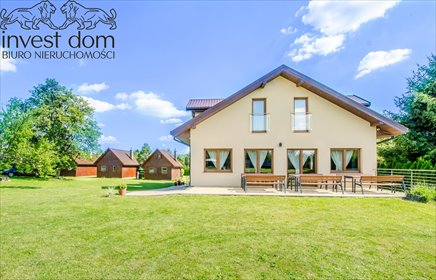 Zapraszam do obejrzenia dochodowego pensjonatu z SPA i 3 domkami 399 m² dom Biecz, Belna