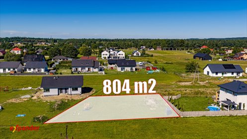 Płaska działka z mediami, 804 m2, blisko DK81. działka Gostyń, Franciszka Kłosa