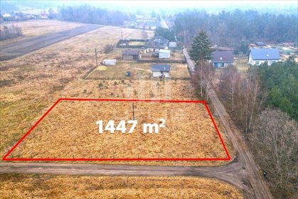 działka na sprzedaż 1447m2 działka Pinczyn, Ciska