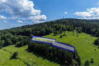 działka na sprzedaż 2700m2 działka Lachowice
