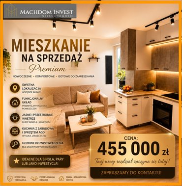 Nowoczesne 3-pokojowe mieszkanie z loggią w Brodnicy. mieszkanie Brodnica