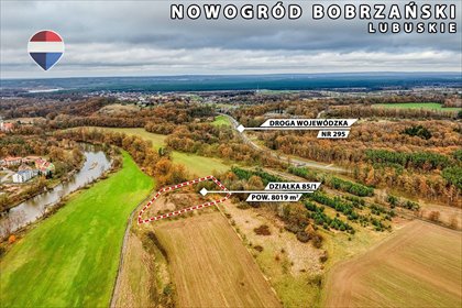 Działka inwestycyjna przy DK27 (0,8 ha) z potencjałem rozwoju działka Nowogród Bobrzański, Tadeusza Kościuszki