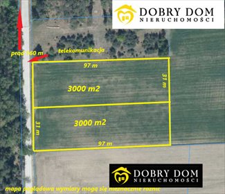 działka na sprzedaż 3000m2 działka Wyszki