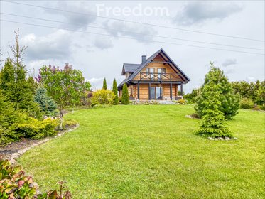 Dom z bala podhalańskiego 188 m2, energooszczędny dom Gniła
