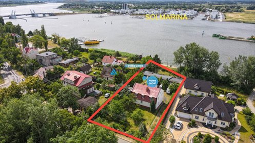 Ekskluzywny dom 350 m2 z widokiem na Wisłę i ogrodem dom Gdańsk, Sobieszewo, Nadwiślańska