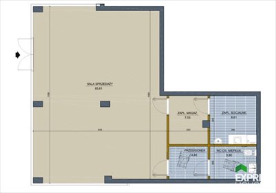 lokal użytkowy na wynajem 112m2 lokal użytkowy Białystok, Piasta, Warszawska
