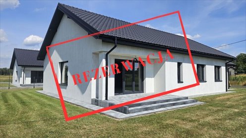 Nowoczesny dom 146 m² z garażem - 3 sypialnie, ogrodzony teren dom Laskówka Chorąska