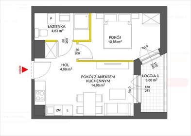 Polecam 34 m² mieszkanie 2 pokoje w Warszawie Targówek mieszkanie Warszawa, Targówek, Nowe Bródno, Marywilska