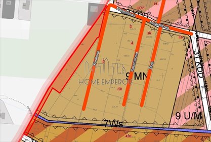 działka na sprzedaż 4150m2 działka Łazy, Kwiatowa