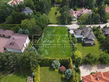 działka na sprzedaż 1020m2 działka Warszawa, Wilanów, Rosy