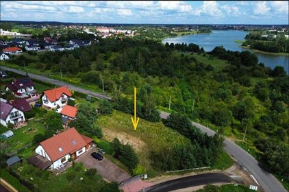 Działka 1600 m² pod zabudowę (blisko jeziora) w Kamionku działka Kamionek