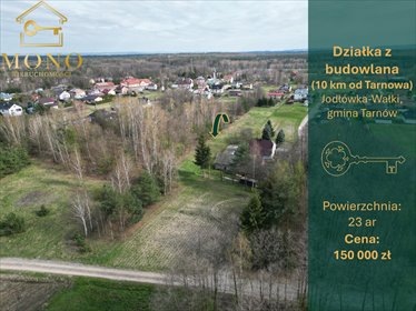 działka na sprzedaż 2300m2 działka Jodłówka-Wałki