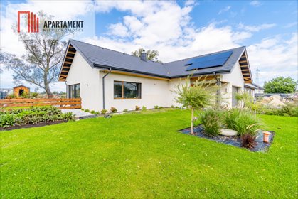 Nowoczesny dom 252 m² w Przyłękach (z dużym salonem i garażem) dom Przyłęki