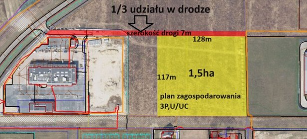 działka na sprzedaż 15000m2 działka Rzeszów, Ludwika Chmury
