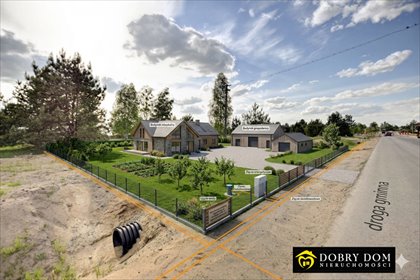 Przestronna działka 4901 m² z mediami i asfaltowym dojazdem działka Lewkowo Nowe