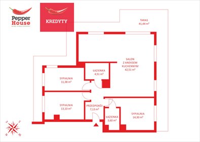 mieszkanie na sprzedaż 97m2 mieszkanie Gdańsk, Brzeźno, Bogumiła Kobieli