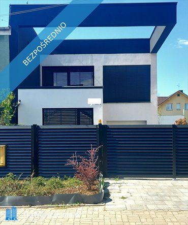 Nowoczesny dom 184 m² z garażem, ogród i wysokie pomieszczenia dom Warszawa, Wawer, J.strusia