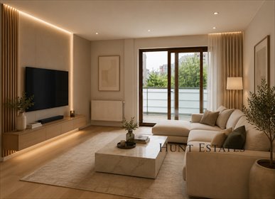 Przestronne 78,87 m² mieszkanie deweloperskie na Mokotowie mieszkanie Warszawa, Broniwoja