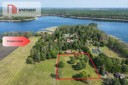 Sprzedam działkę rekreacyjną 3251 m² nad jeziorem Niewlino działka Ostroróg
