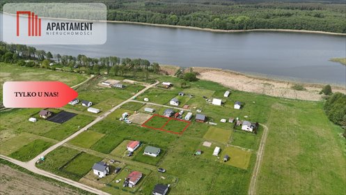 Do sprzedania działka rekreacyjna 350 m² z widokiem na jezioro działka Wierzchowo