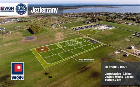 Polecam działkę 928 m² nad morzem w Jezierzanach działka Jezierzany, Klonowa