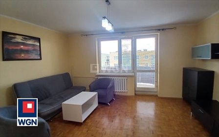 Przestronne 2-pokojowe mieszkanie z balkonem, cegła mieszkanie Turek, Osiedle Wyzwolenia