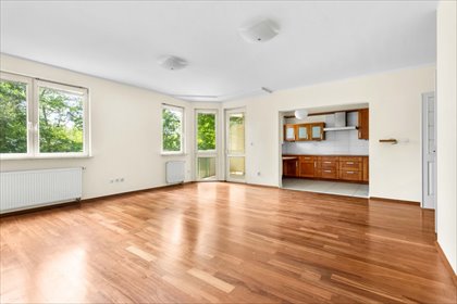 Przestronne 3 pokoje z balkonem, garaż i komórka mieszkanie Warszawa, Ursynów, Puławska