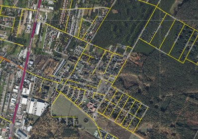 działka na sprzedaż 1500m2 działka Łazy